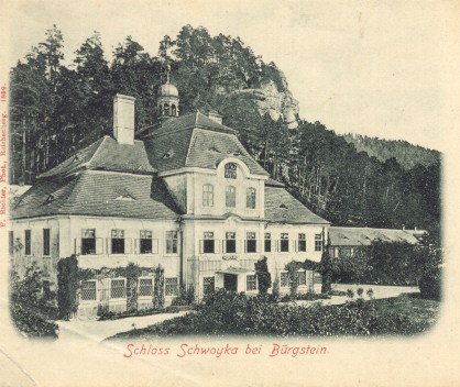 Zámek Svojkov 1898