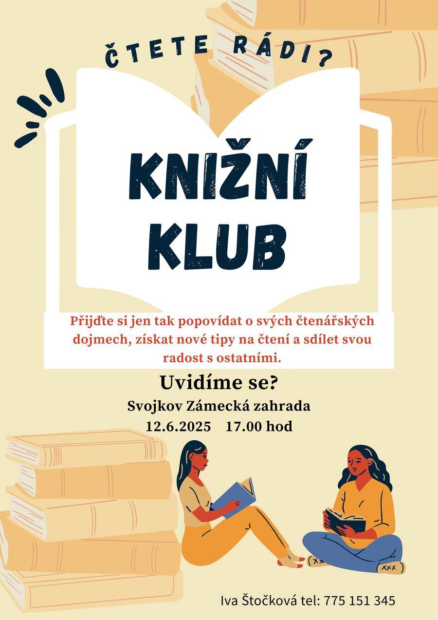 Knižní klub Svojkov 12.6. 2025