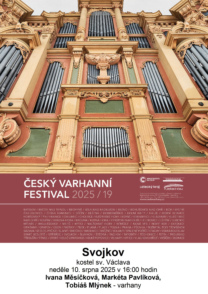 Varhanní koncert 2025